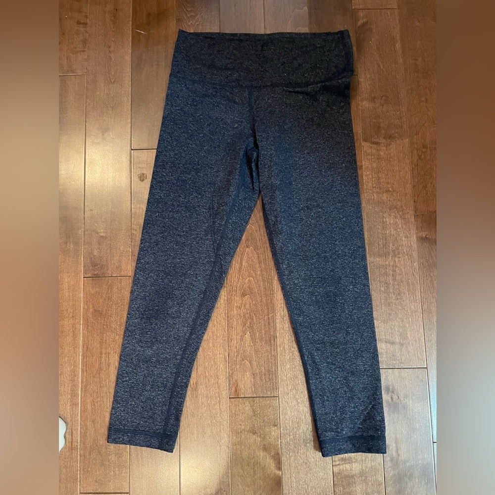 90 Degree By Reflex Blue Leggings capris